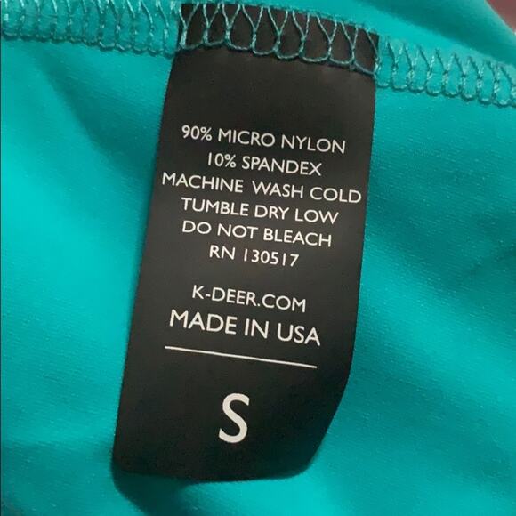 NWT K Deer microflex T-back pullover top - Picture 3 of 4